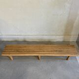 Wooden children's bench