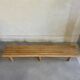 Wooden children's bench