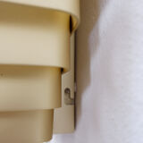 Pair of gold-plated aluminum wall lights by Jules Wabbes - 2 pairs available