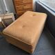 Banquette/ottoman - "Jacques Leleu collection" caramel velvet