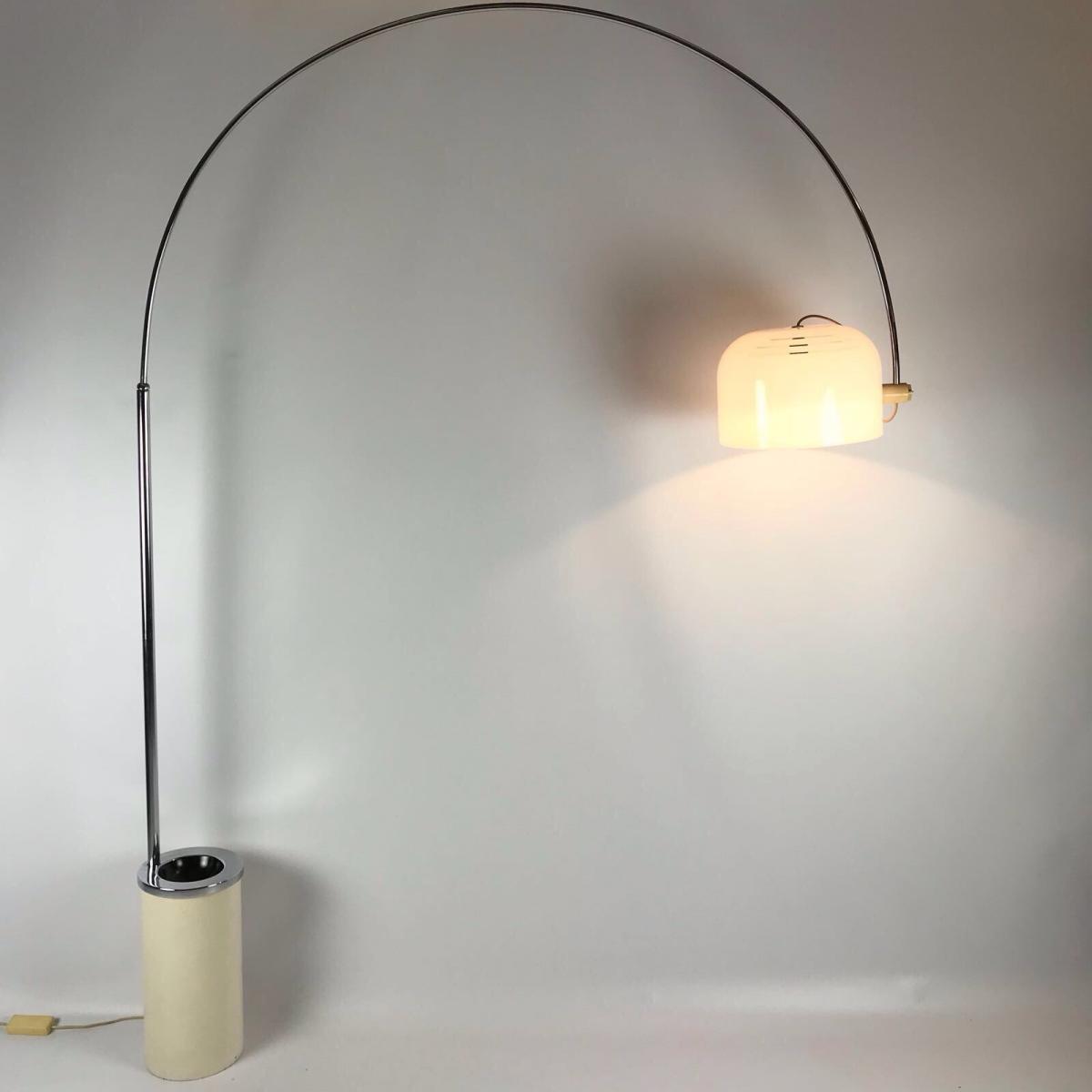 Floor lamp Arc by Luigi Massoni for Guzzini 1960 s