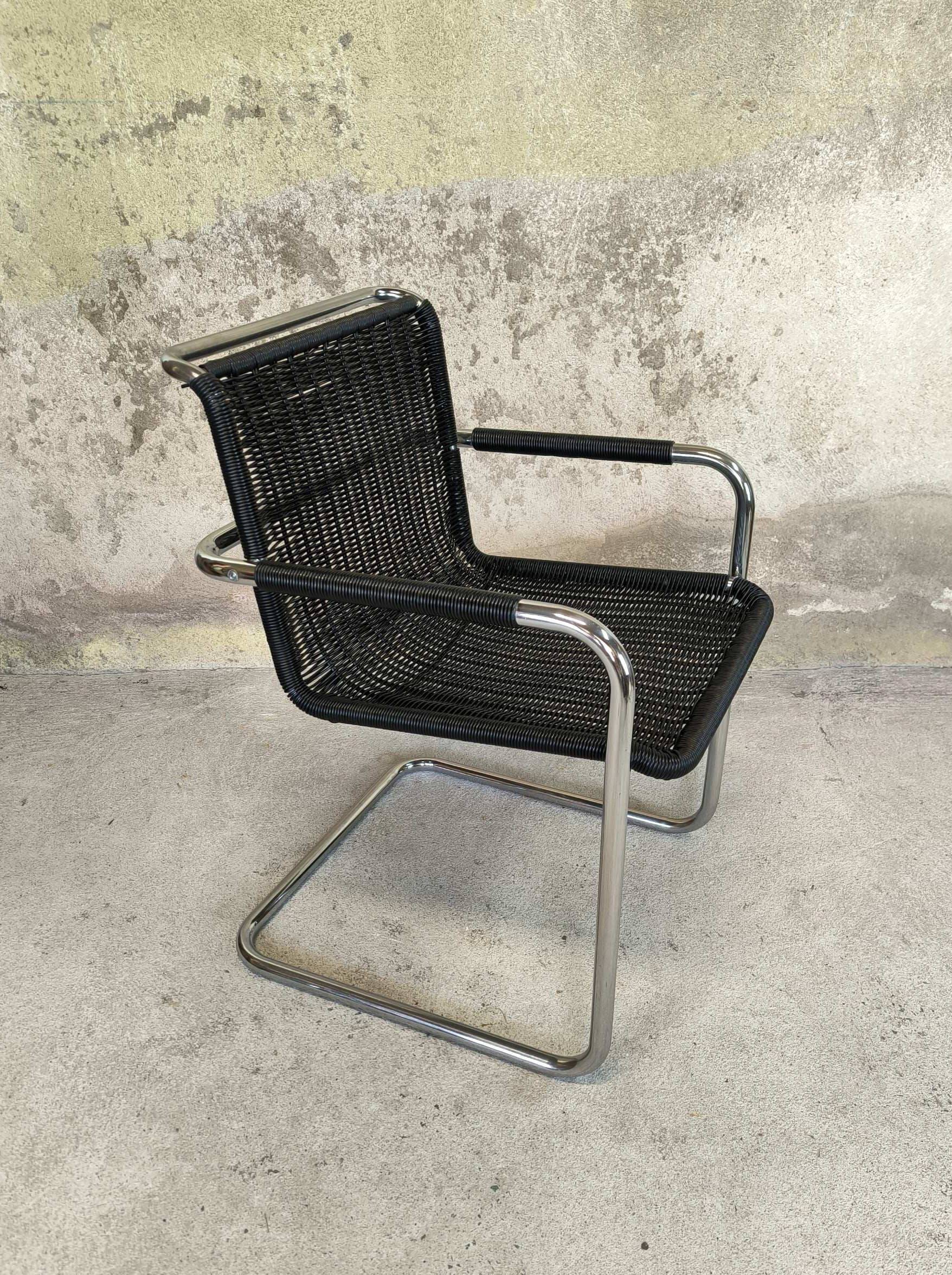 Chaise Bauhaus cantilever vintage