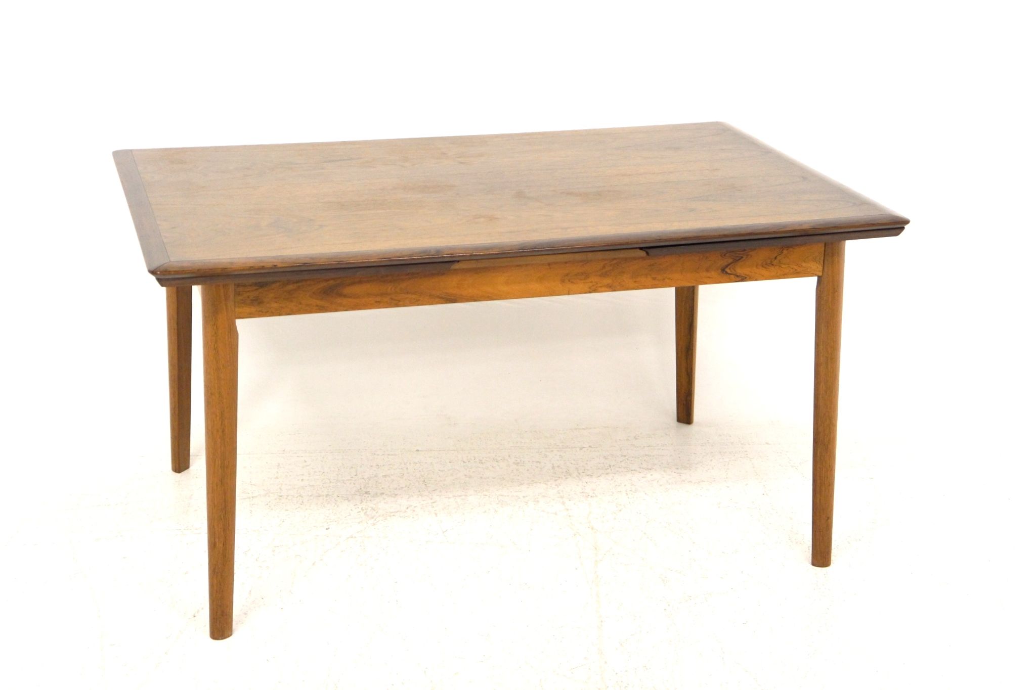 Table de salle à manger "portefeuille" en palissandre, Danemark, 1960