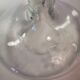 wine decanter with glass handle