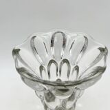 Large “bubbles” vase in Vannes Le Chatel crystal (1960s)