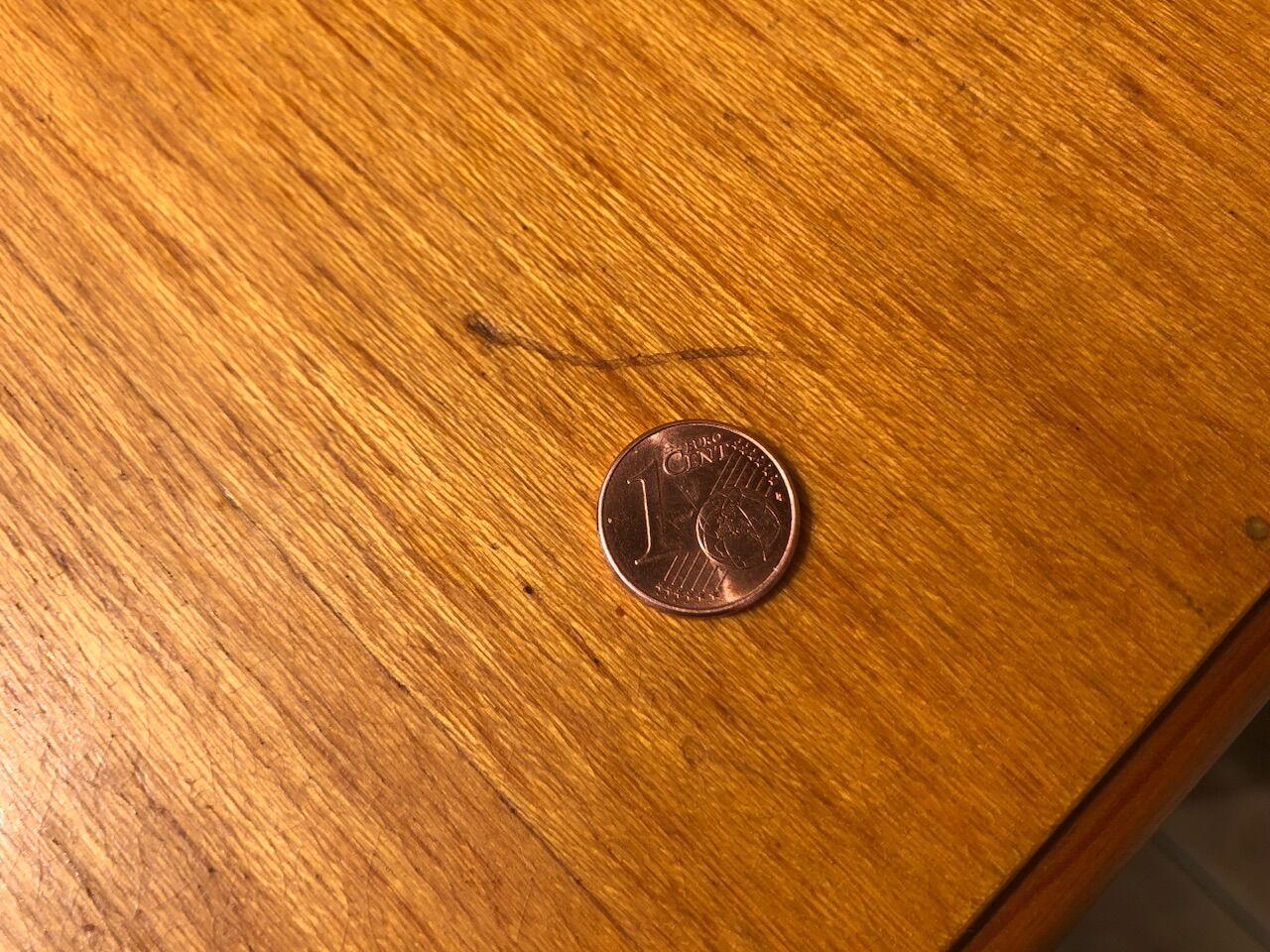 Vintage blond wood chest of drawers, circa 60s