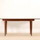 Table à manger extensible de style mid-century par A. Younger 1960