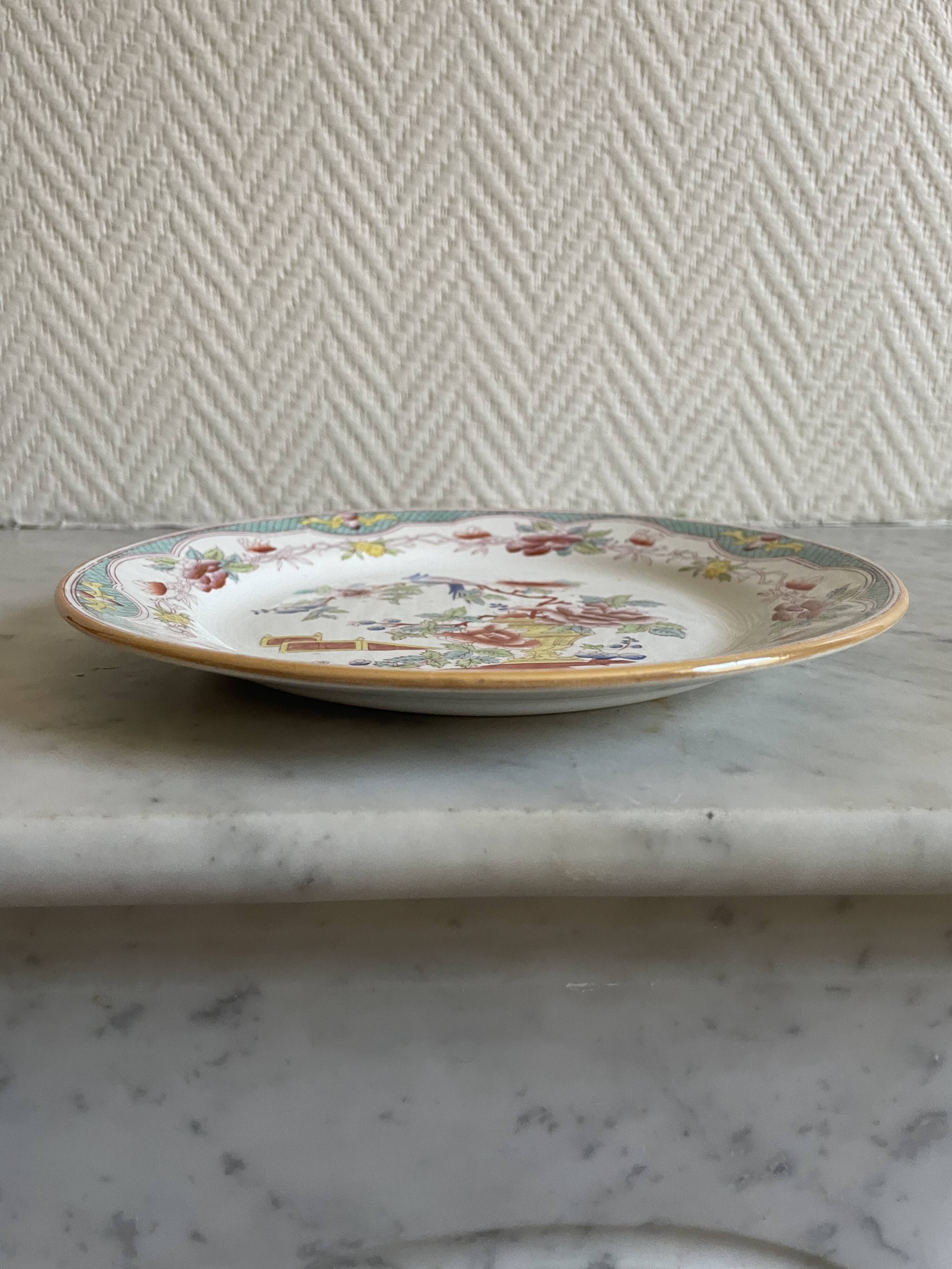 Small plate from the Maastricht Nanking ceramic company