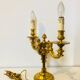 Chandelier en bronze à décors de putti et cariatides, début XXe