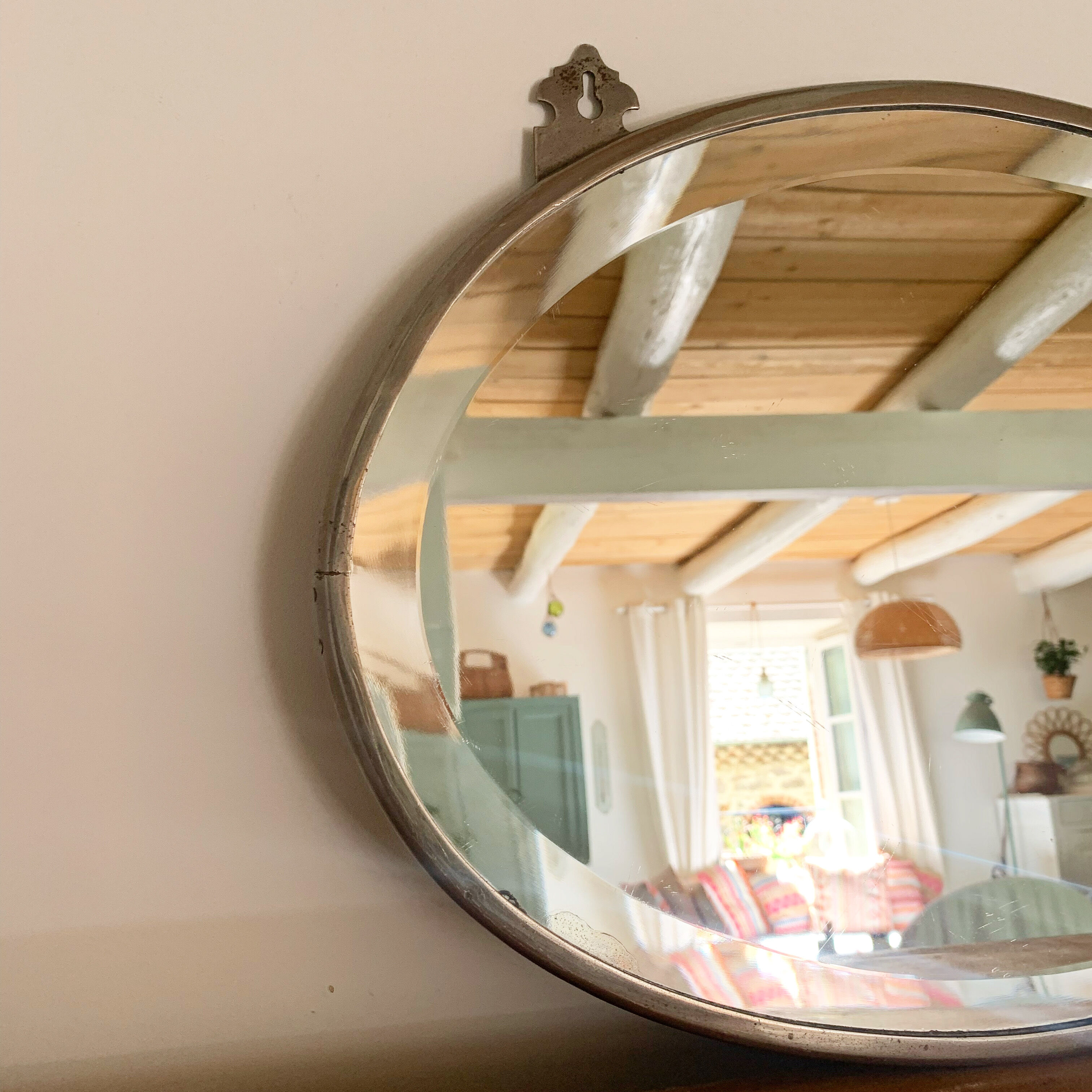 Vintage art deco mirror