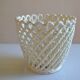 Woven ceramic cache-pot DLG Emile Tessier Pichon Uzès