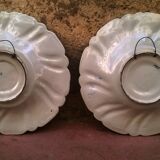 Pair of old Delf wall plates