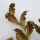 Vintage Italian wall light in gilded wood. 1970s