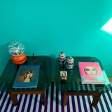 Pair of vintage coffee tables - Scandinavian