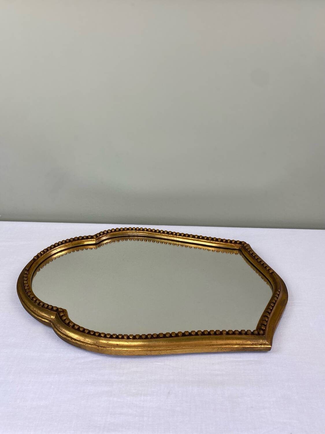 Miroir ancien doré