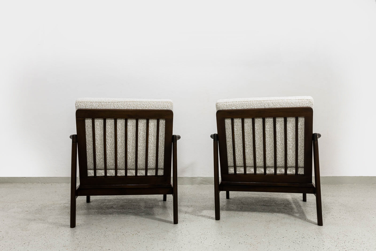 Mid Century Armchairs By Zenon Bączyk, 1960's, Set Of 2