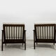 Mid Century Armchairs By Zenon Bączyk, 1960's, Set Of 2