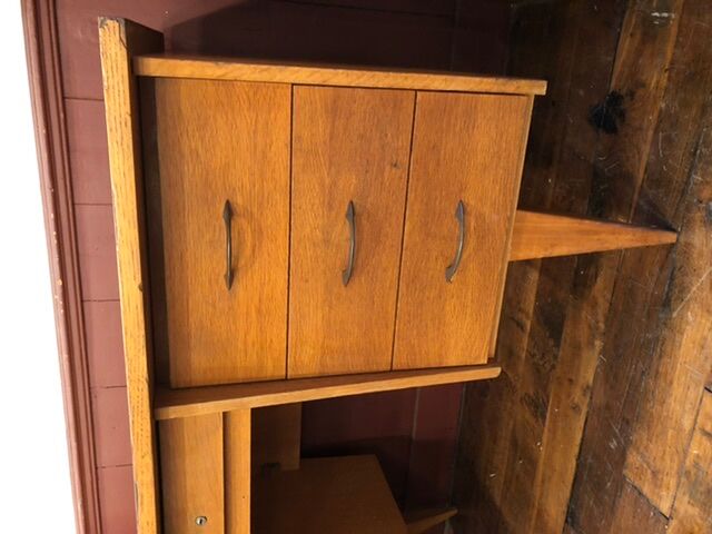 Vintage desk feet compas