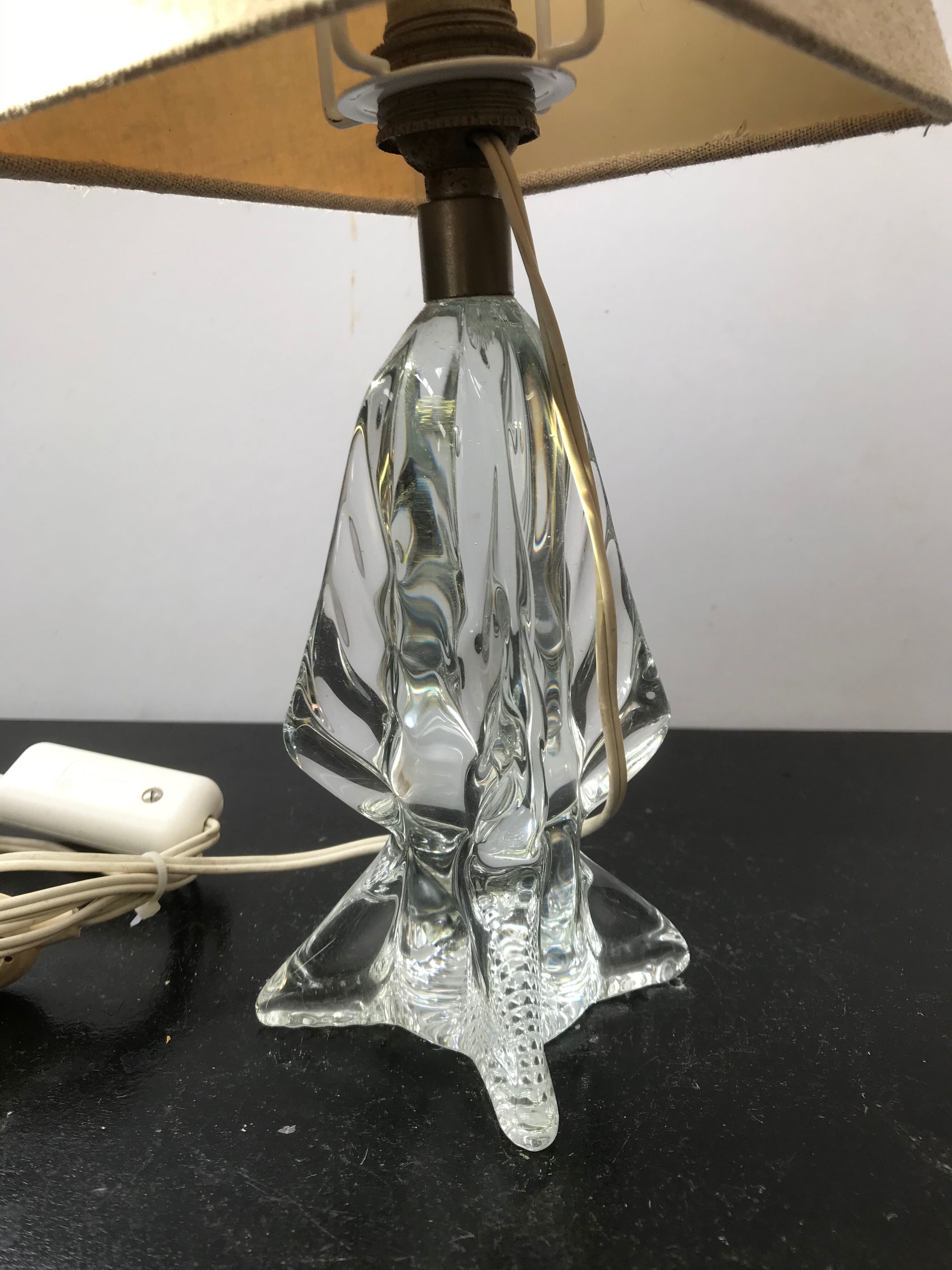 Former Body Lamp Moulded Glass - Vintage Cream Daybat