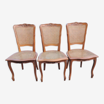 Set of three chairs 1970s
