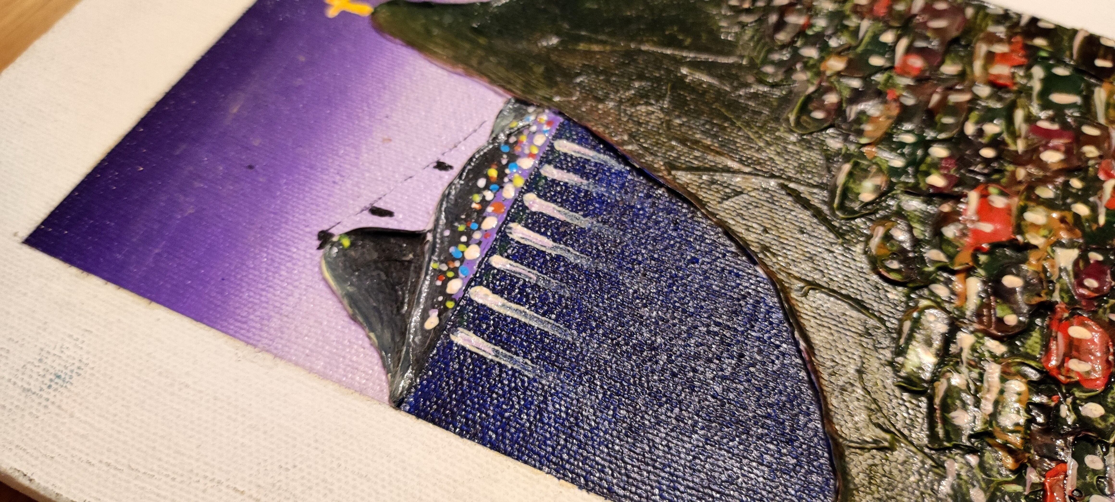 Oil on canvas signed Laerte De Souza