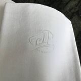 12 Damask napkins with JF monogram