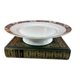 Cup on foot cake display in Limoges porcelain