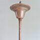 Art Deco pendant light in white opaline glass, 1930s