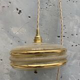 Granite globe portable lamp