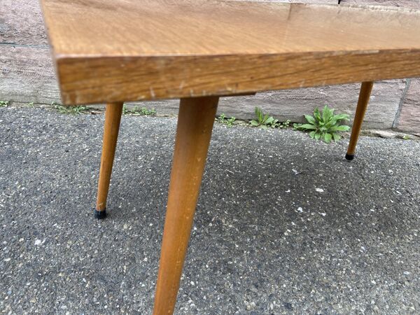 Table basse cocktail formica stratifié 1960