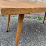 coffee table Formica French laminate vintage design 1960 Scandinavian base