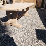 Monastery table in solid oak