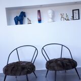 Pair of 1950s armchairs