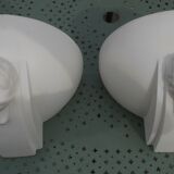 Pair of sconces to children baillones