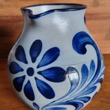 Salt-glazed stoneware jug Alsace / Germany 1.5 L handmade