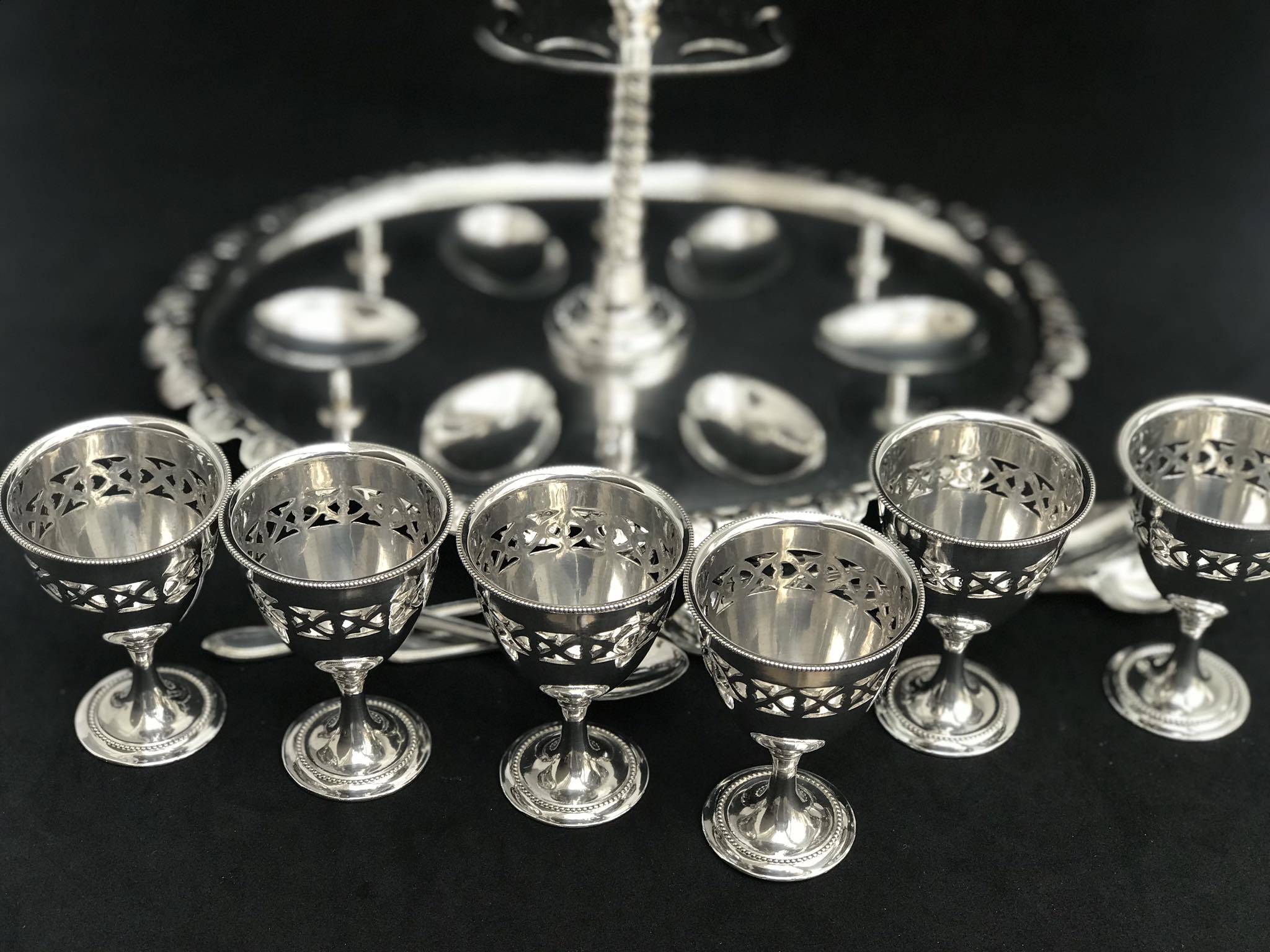 Antique English Egg Cups