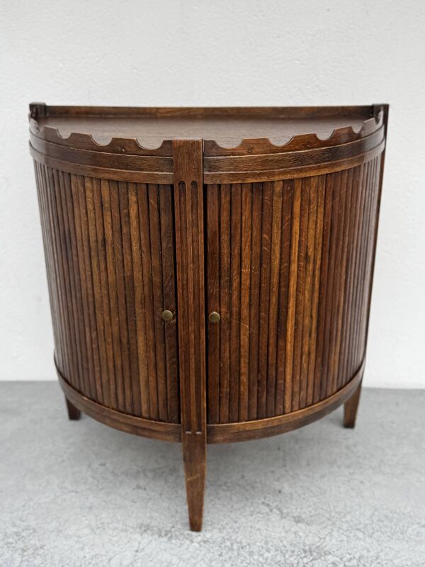 Bar vintage en demi-lune