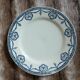 8 mismatched ironstone dinner plates