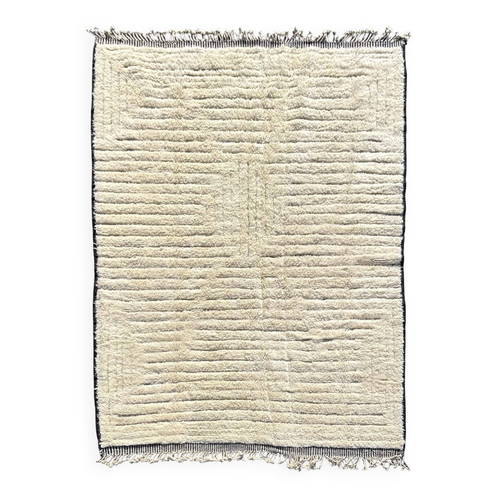 Lyla - Thick Berber Mrirt Moroccan rug in wool 210×300 cm