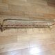 Train luggage rack style coat rack 103cm