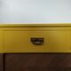 Yellow chest of drawers