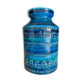Vase Aldo Londi for Bitossi "Rimini Blu" 1960