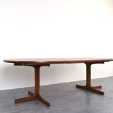 Mid-Century Danish Teak Extendable Dining Table, 1960s.