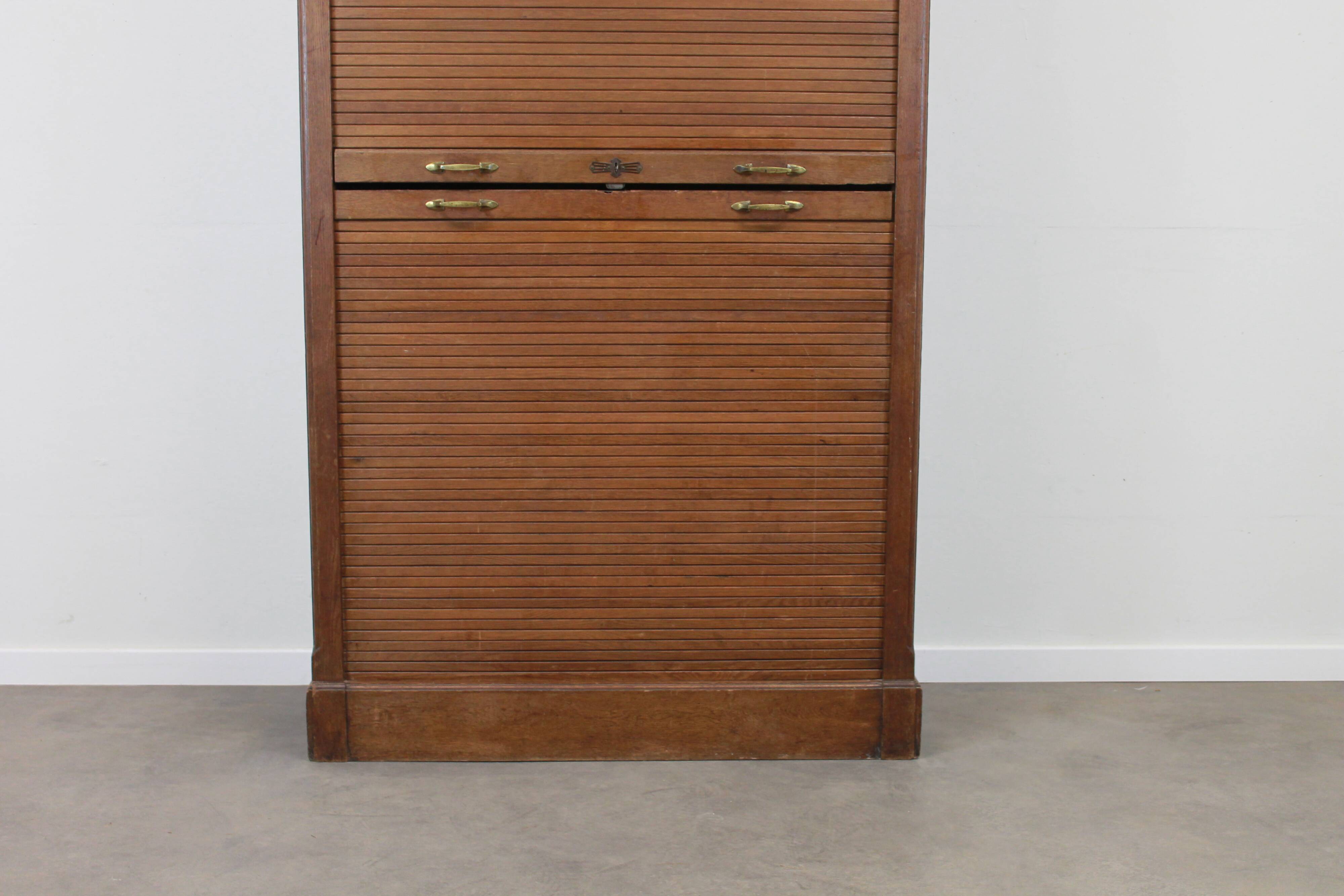 Large curtain filing cabinet