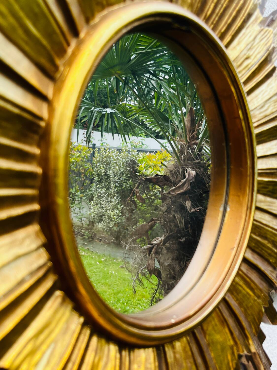 Authentic 1950s sun mirror