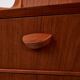 Restored teak bureau desk