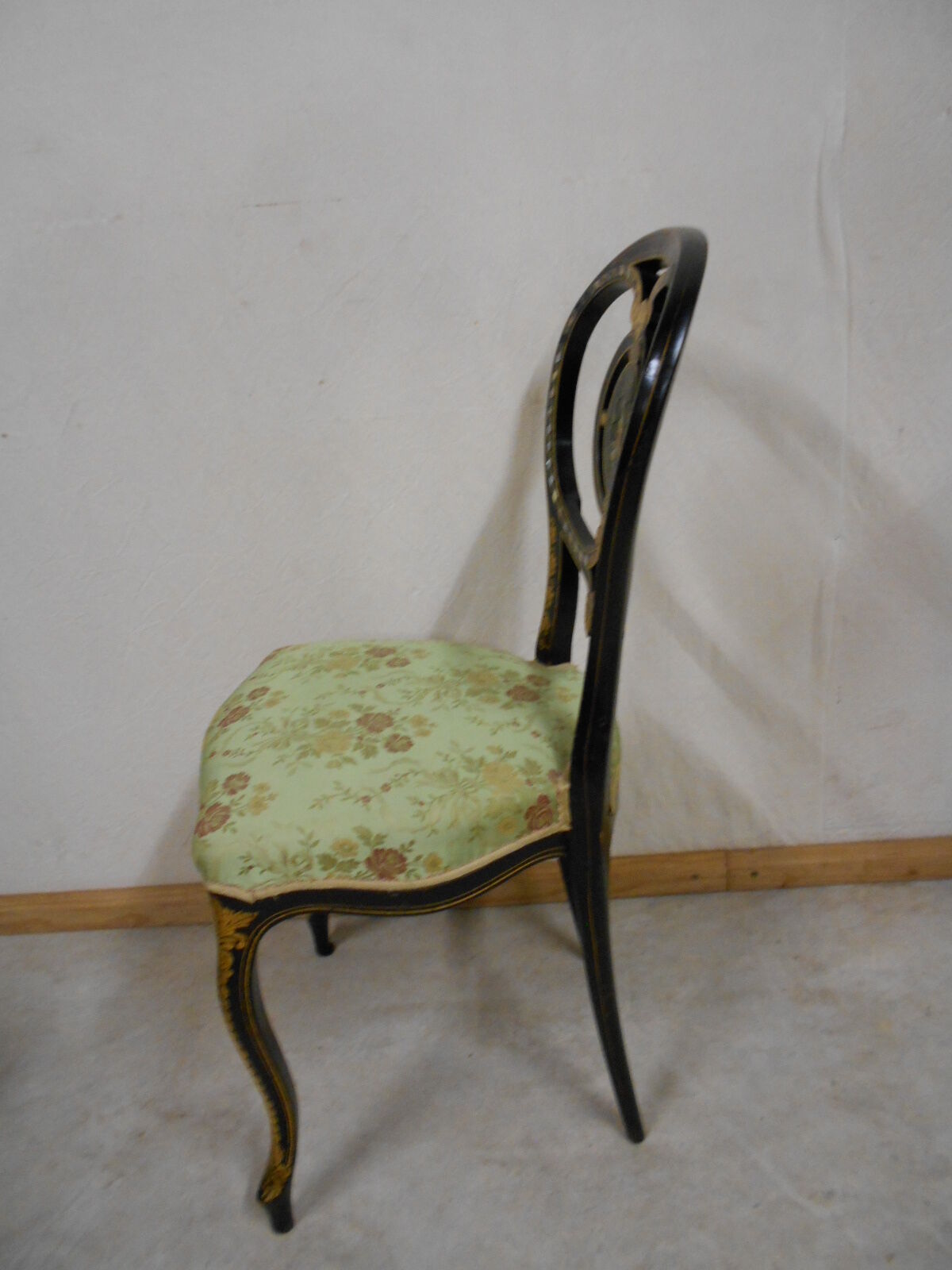 pair of three Napoleon chairs