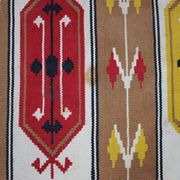1960s Wool Kilim Carpet, Czechoslovakia