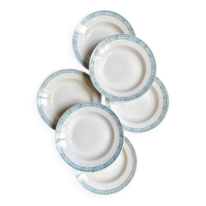 6 assiettes creuses St - terre