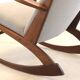 Danish design classic Cube boomerang rocking chair by Søren Georg Jensen